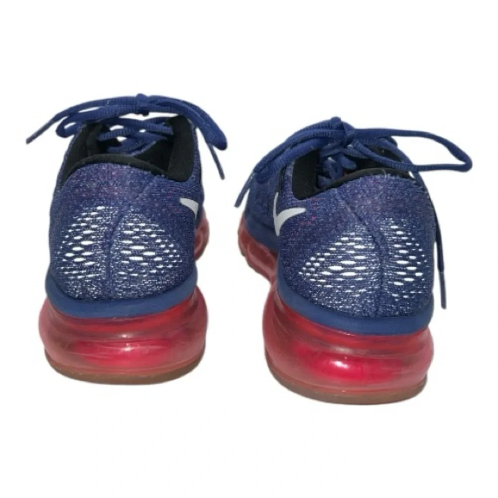 Nike AirMax Blue and Pink Athletic Shoes